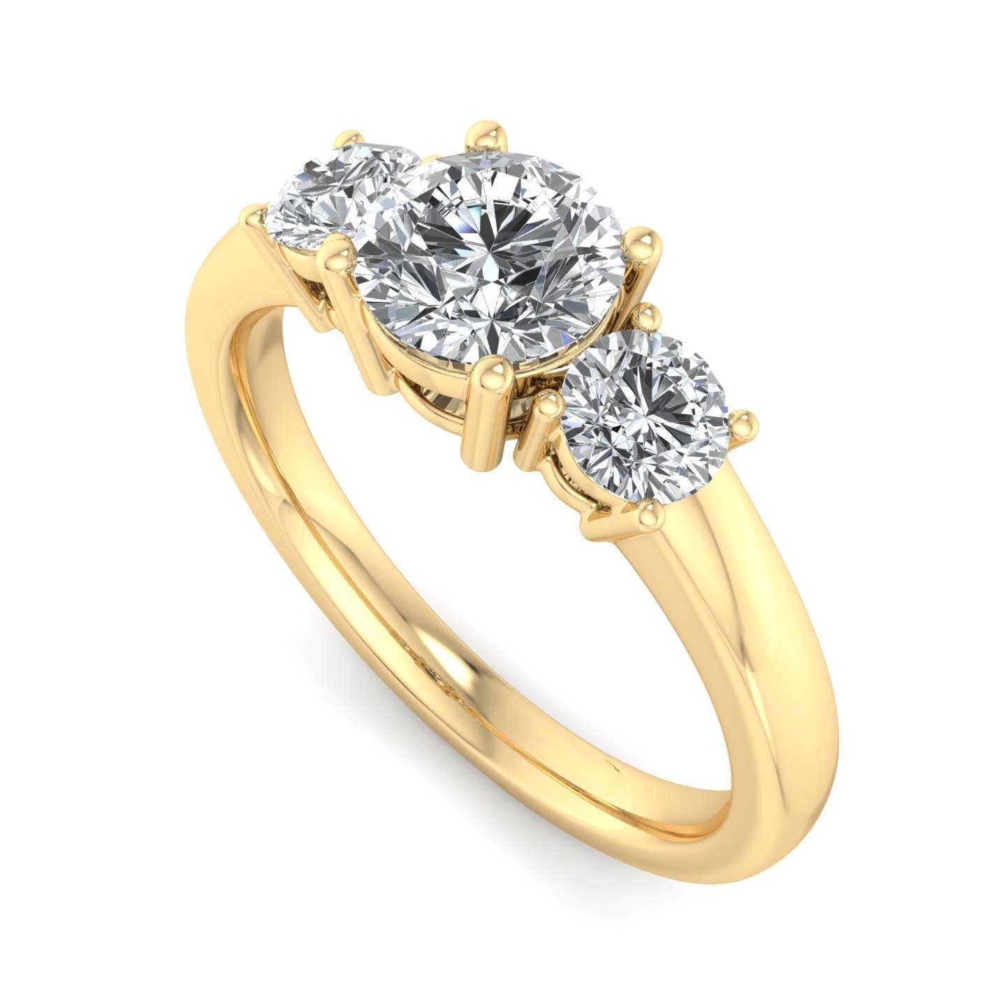 Engagement Ring ERTS0077-0.75RB