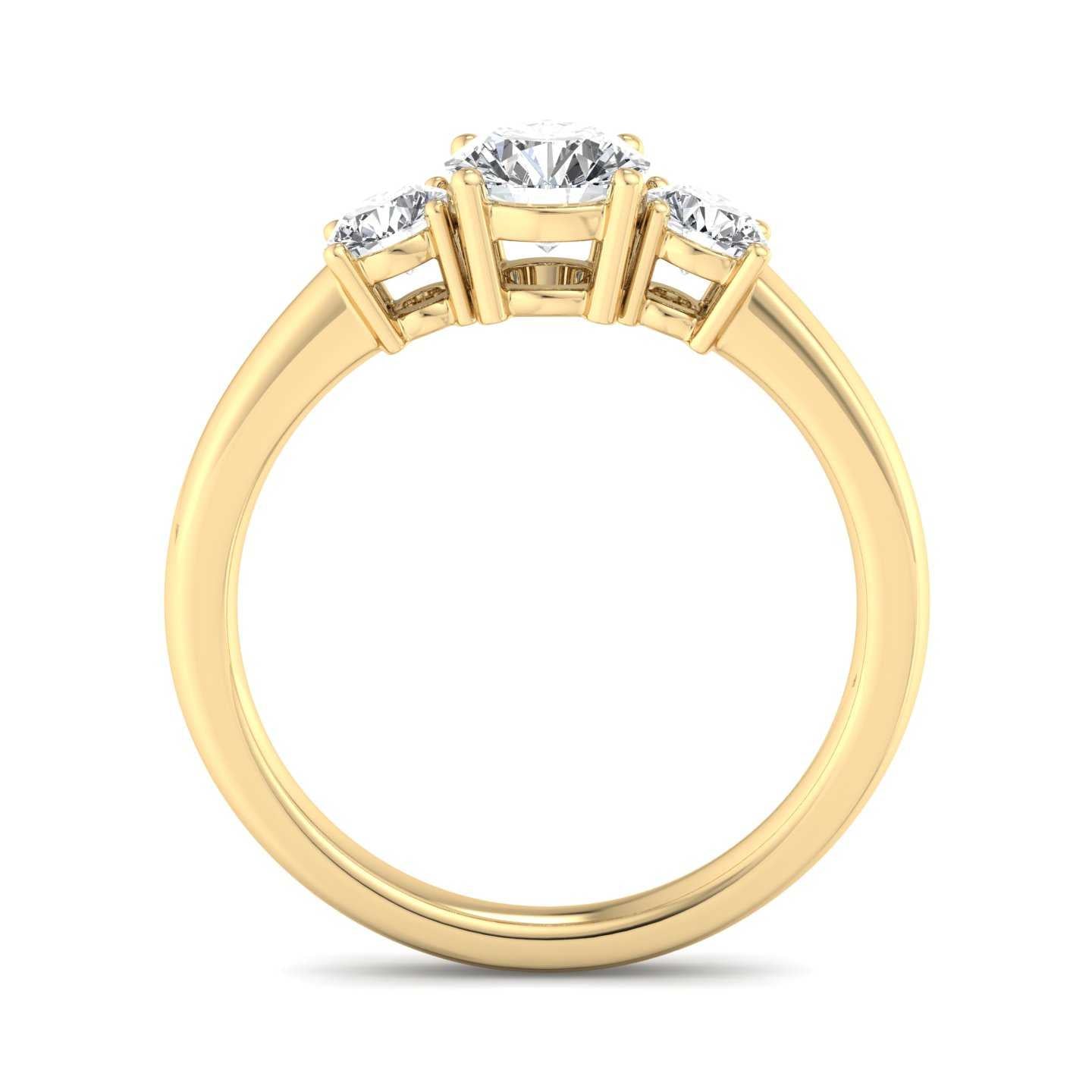 Engagement Ring ERTS0077-0.75RB