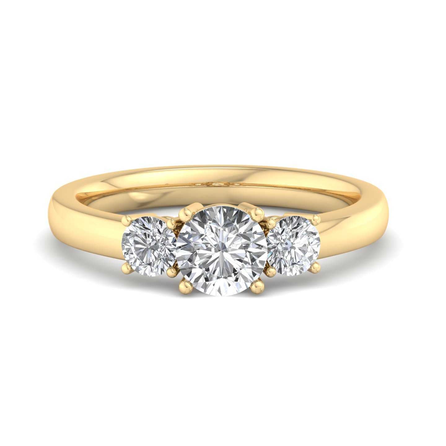 Engagement Ring ERTS0077-0.75RB