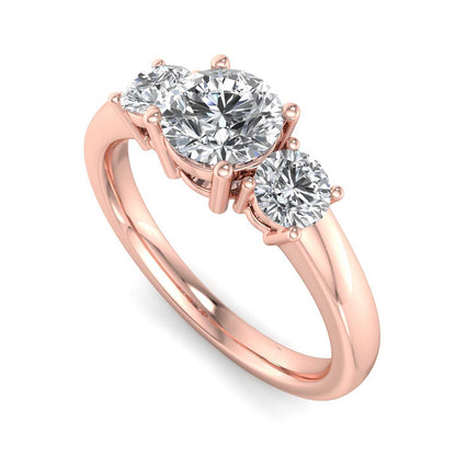 Engagement Ring ERTS0077-0.75RB