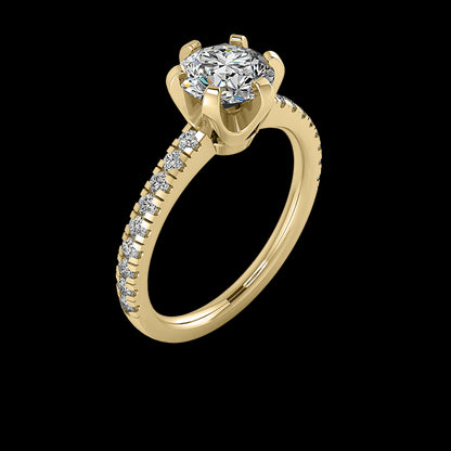 Engagement Ring ERSM0084-1.00RB