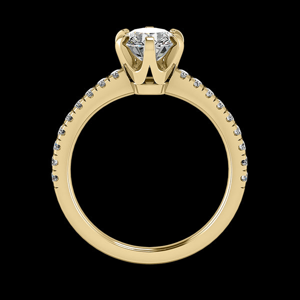 Engagement Ring ERSM0084-1.00RB