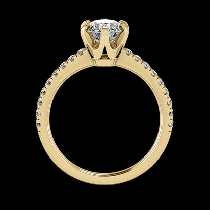 Engagement Ring ERSM0084-1.00RB