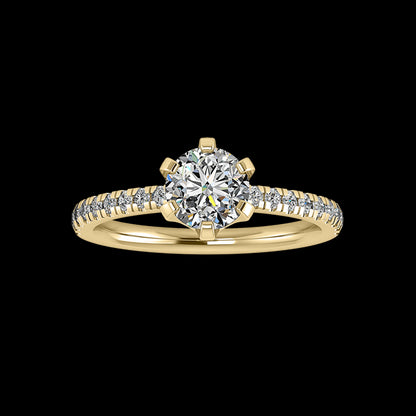 Engagement Ring ERSM0084-1.00RB