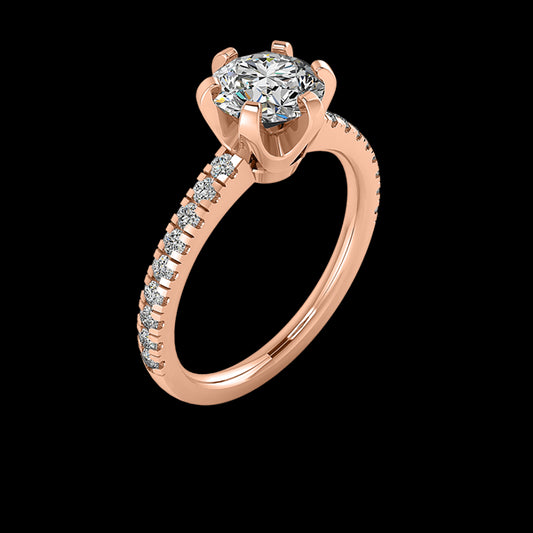 Engagement Ring ERSM0084-1.00RB