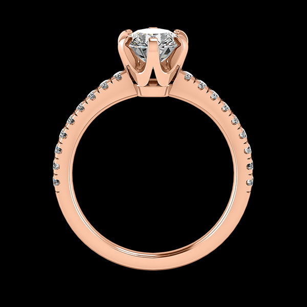 Engagement Ring ERSM0084-1.00RB