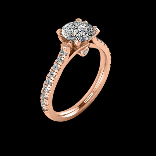 Engagement Ring ERSM0090-1.00RB