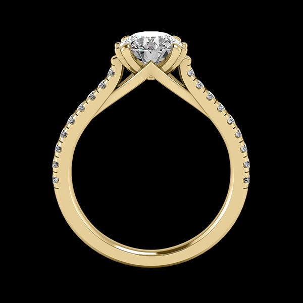 Engagement Ring ERSM0092-1.00RB