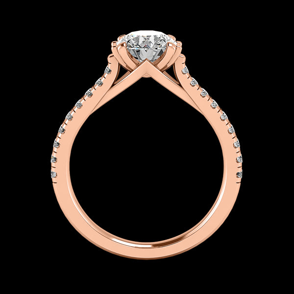 Engagement Ring ERSM0092-1.00RB