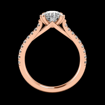 Engagement Ring ERSM0092-1.00RB