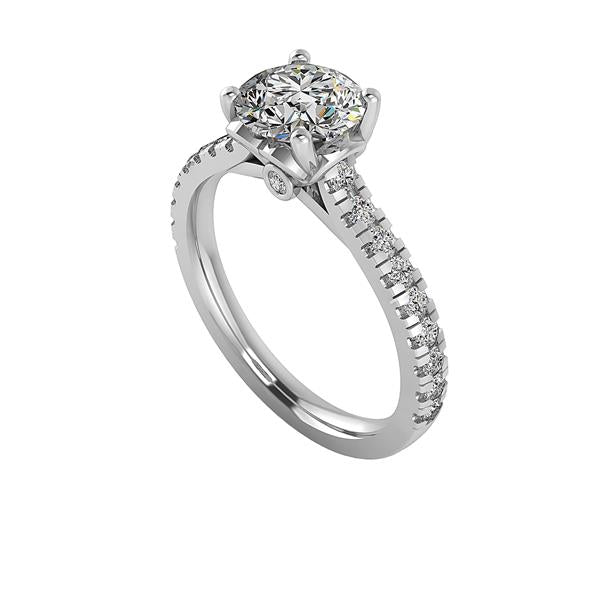 Engagement Ring ERSM0094-1.00RB