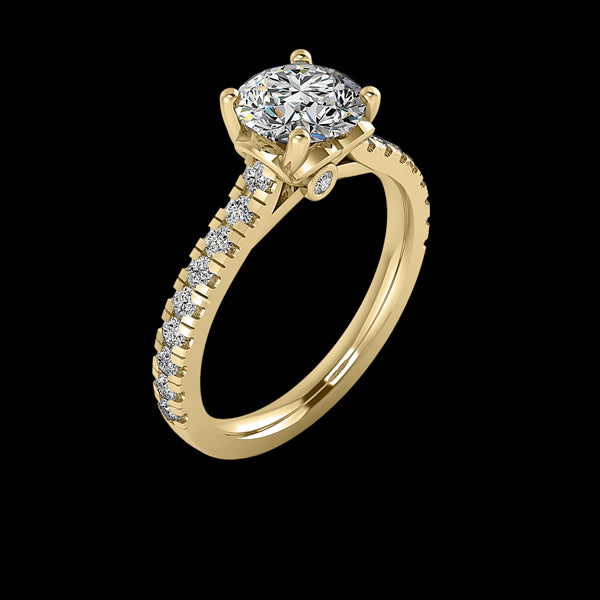 Engagement Ring ERSM0094-1.00RB