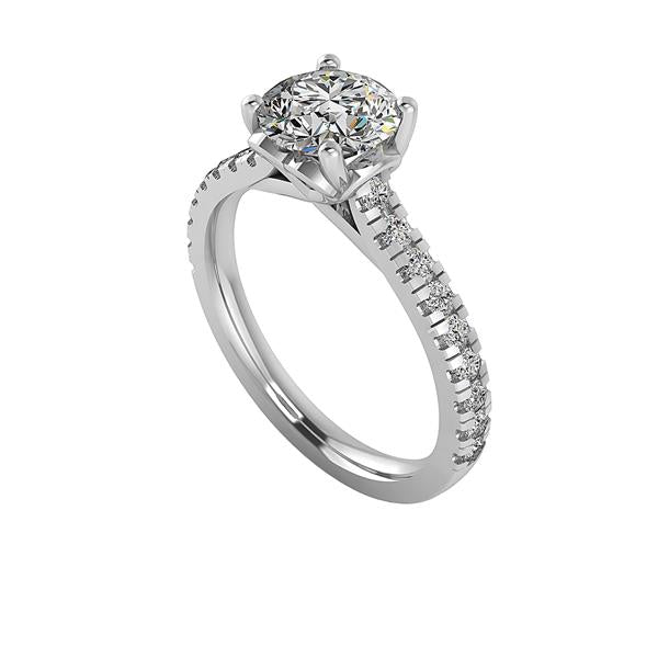 Engagement Ring ERSM0096-1.00RB