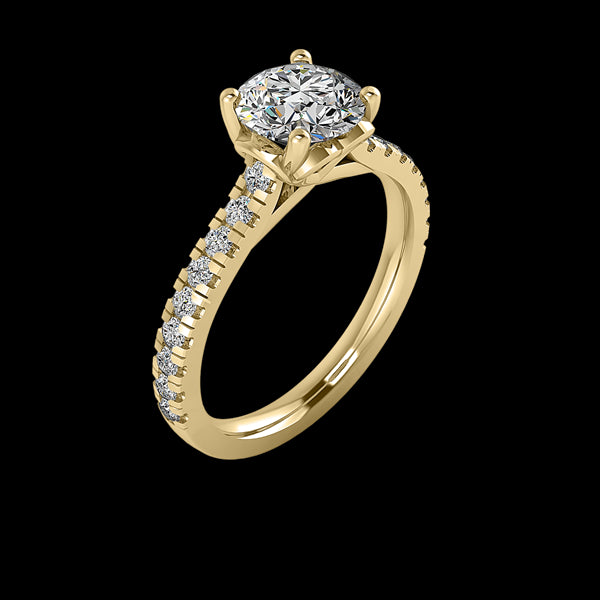 Engagement Ring ERSM0096-1.00RB