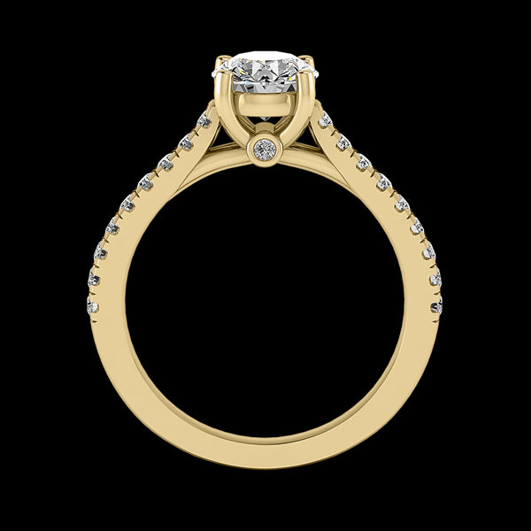 Engagement Ring ERSM0098-1.00RB