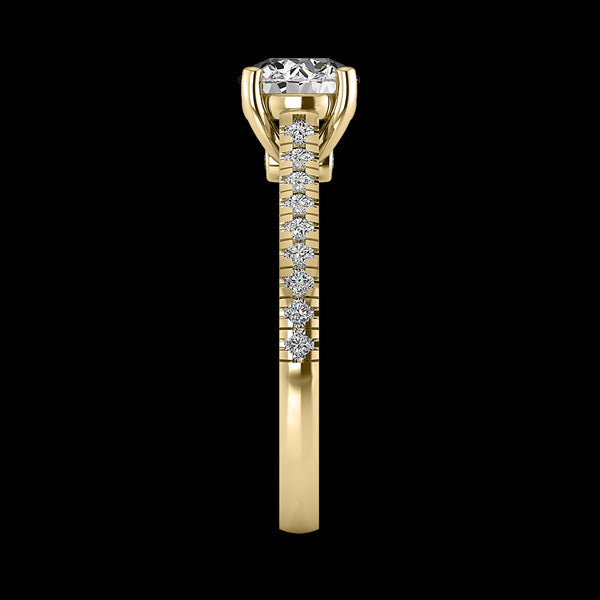 Engagement Ring ERSM0098-1.00RB