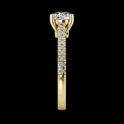 Engagement Ring ERSM0098-1.00RB