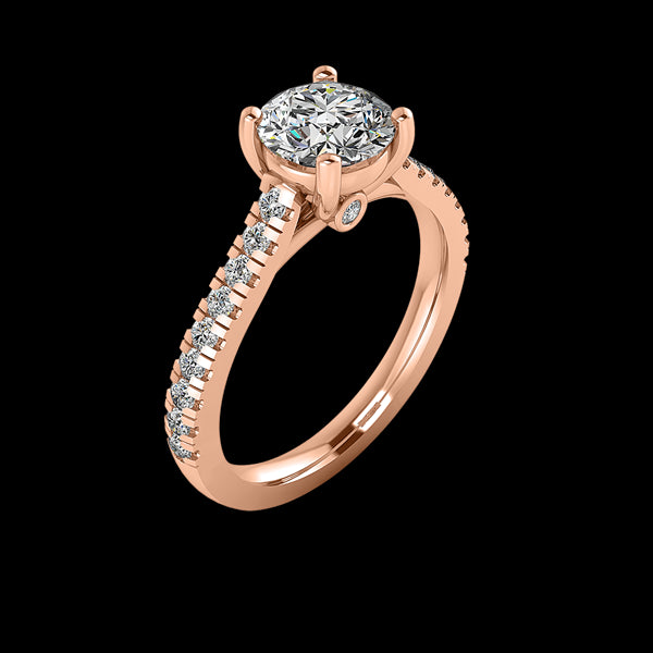 Engagement Ring ERSM0098-1.00RB