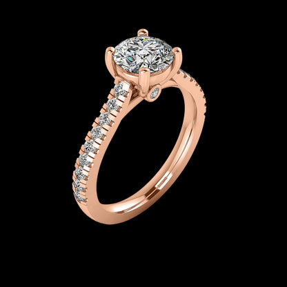 Engagement Ring ERSM0098-1.00RB