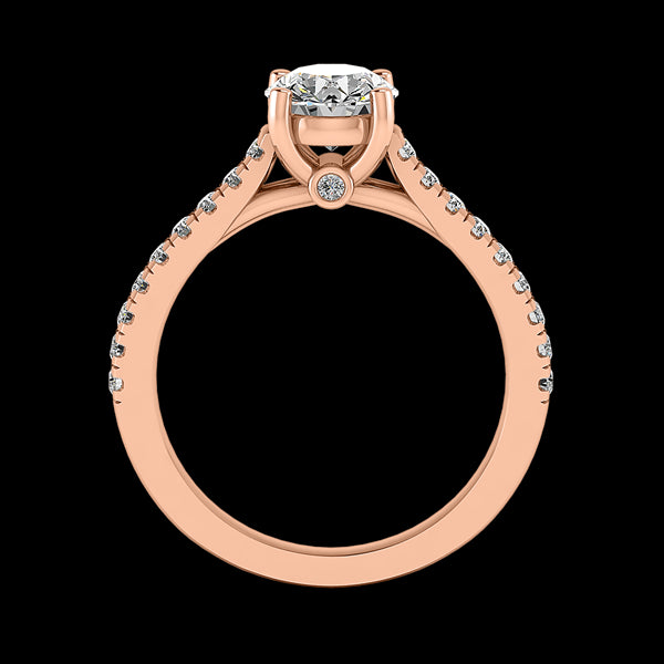 Engagement Ring ERSM0098-1.00RB