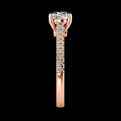 Engagement Ring ERSM0098-1.00RB