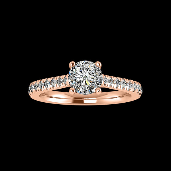 Engagement Ring ERSM0098-1.00RB