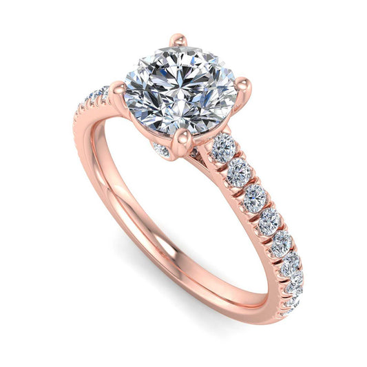 Engagement Ring ERSM0102-1.00RB