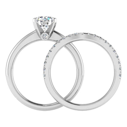 Engagement Ring Wedding Set -  ERWS0105-1.00RB