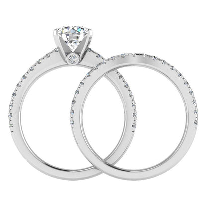 Engagement Ring Wedding Set -  ERWS0106-1.00RB