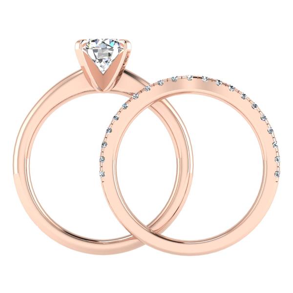 Engagement Ring Wedding Set -  ERWS0107-1.00RB