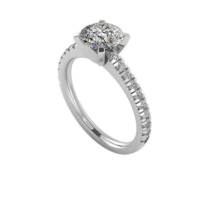 Engagement Ring ERSM0108-1.00RB