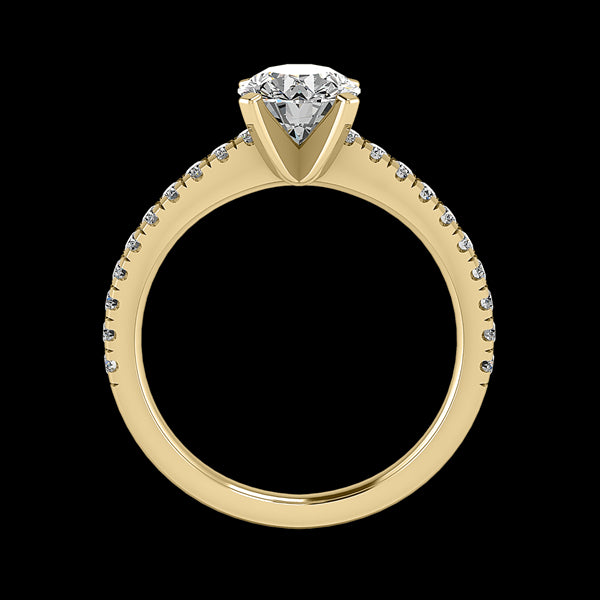 Engagement Ring ERSM0108-1.00RB