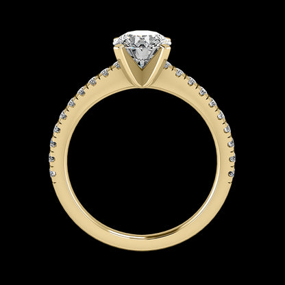 Engagement Ring ERSM0108-1.00RB