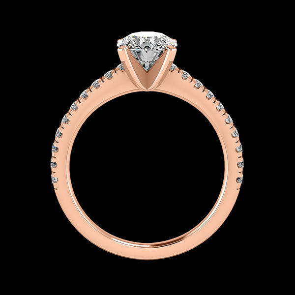 Engagement Ring ERSM0108-1.00RB