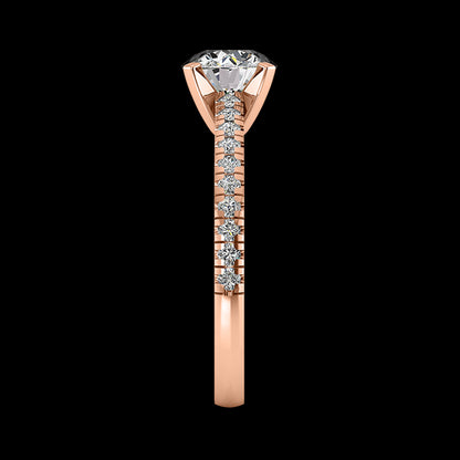 Engagement Ring ERSM0108-1.00RB