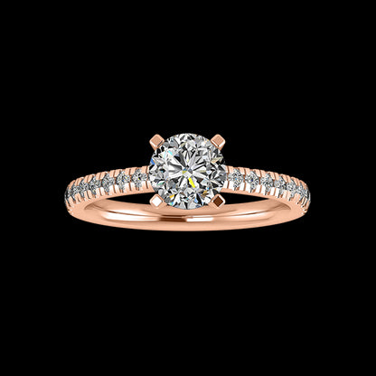 Engagement Ring ERSM0108-1.00RB