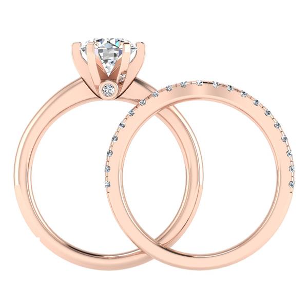 Engagement Ring Wedding Set -  ERWS0109-1.00RB