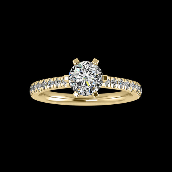 Engagement Ring ERSM0110-1.00RB