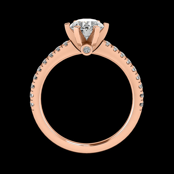 Engagement Ring ERSM0110-1.00RB