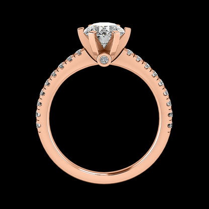 Engagement Ring ERSM0110-1.00RB