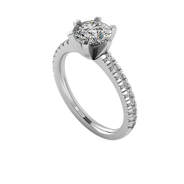 Engagement Ring ERSM0112-1.00RB