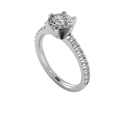 Engagement Ring ERSM0112-1.00RB