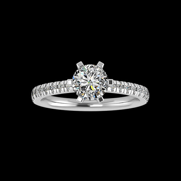 Engagement Ring ERSM0112-1.00RB