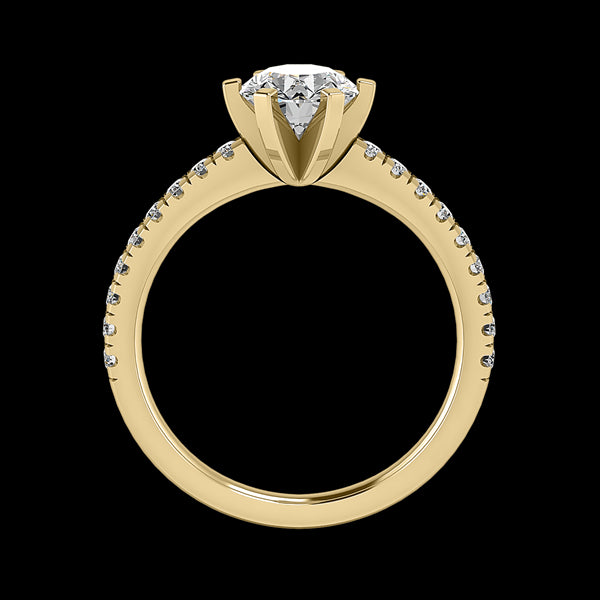 Engagement Ring ERSM0112-1.00RB