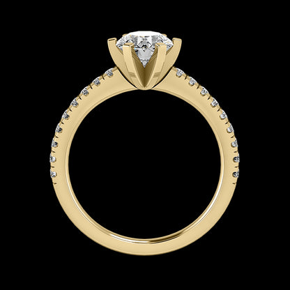 Engagement Ring ERSM0112-1.00RB