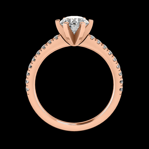 Engagement Ring ERSM0112-1.00RB