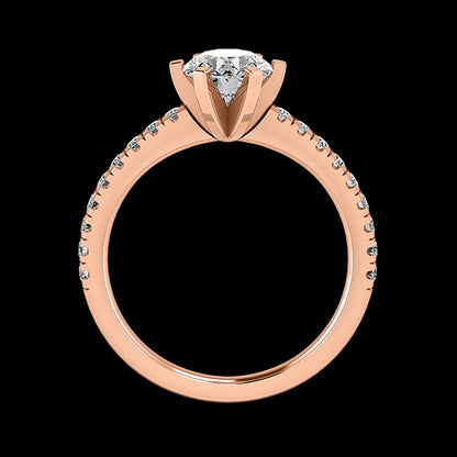 Engagement Ring ERSM0112-1.00RB