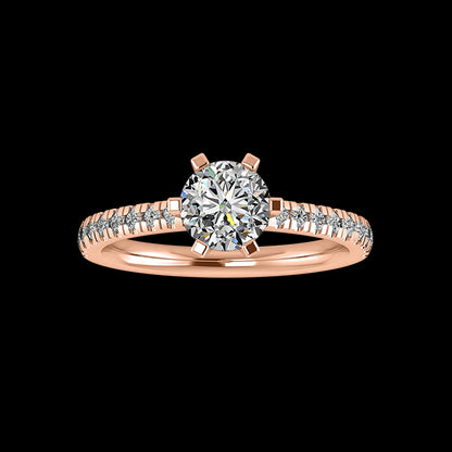 Engagement Ring ERSM0112-1.00RB