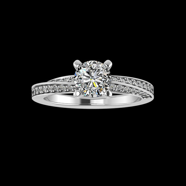 Engagement Ring ERSM0113-1.00RB