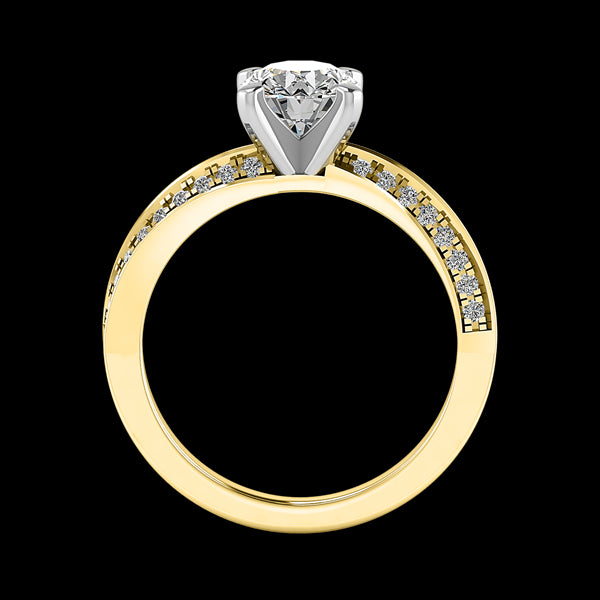 Engagement Ring ERSM0113-1.00RB